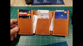 Making a TriFold Wallet [upl. by Keryt186]