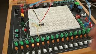 Digital Electronics Lab AND gate using IC 7408 [upl. by Libbna154]