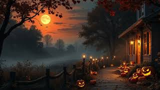 Halloween Background  2 Hour Painting 4K Screensaver  Wallpaper TV Art Çerçeve  No Sound [upl. by Yrannav]