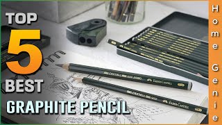 Top 5 Best Graphite Pencils Review in 2023  For Beginners amp Professionals artists [upl. by Baxie]