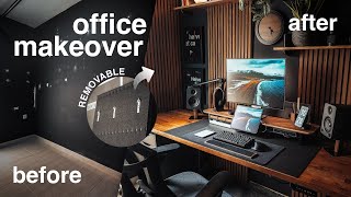 Building The DREAM Workspace  2023 Home Office Makeover [upl. by Enirhtak]