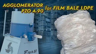 Agglomerator PZOA90  production of an agglomerate from a film [upl. by Wurster]