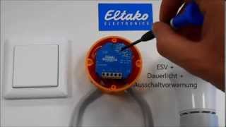 Tutorial  EnOcean Eltako FSR61NP230V deutsch [upl. by Nollahs274]