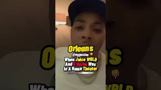 Juice WRLD In His Home Theater Blasting A Song He Just Made [upl. by Hudson56]