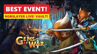 Gems of War Spoilers Great Events New Campaign Robslayer Live and MORE [upl. by Atnoed]