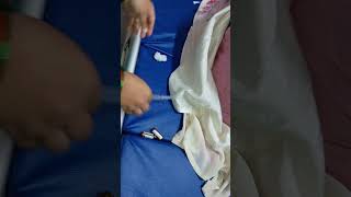 intramuscular injection vlog video  real injection video bum injection girl funny video [upl. by Manly471]