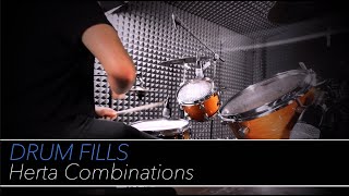 DRUM FILLS  Herta Combination Fill  Alessandro Cafagna [upl. by Ardnasil]