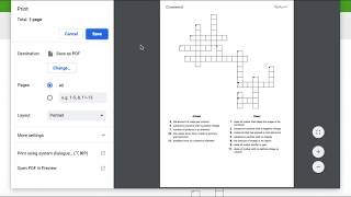 How to make crossword puzzle easily [upl. by Holt]