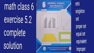 math class 7 exercise 52 complete solution [upl. by Lehcer587]