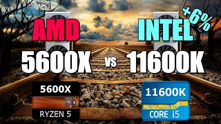 5600X vs 11600K  2060S 💥 CSGO 💥 Fortnite 💥 PUBG 💥 GTAV 💥 Overwatch [upl. by Ennovahc846]