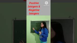 What are integers Using number line write integer which is positive or negative shorts shortfeed [upl. by Ainej]