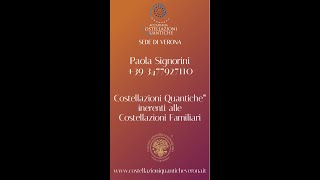 Le Costellazioni Quantiche sono collegate alle Costellazioni Familiari [upl. by Anelhtac]