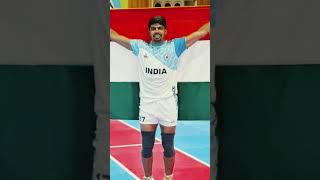 Hi guys Indian kabbadi player name power star Pawan srahewat like subscribe plz please support [upl. by Isma]