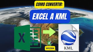 Como convertir Excel a Kml [upl. by Aikenat]