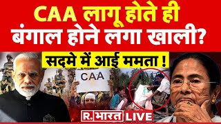 CAA Implementation In India बंगाल होने लगा खाली  PM Modi  Mamata Banerjee  CAA News [upl. by Yrem]