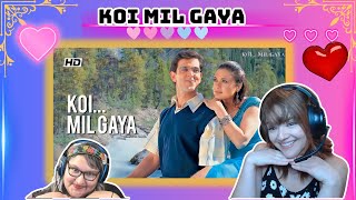 KOI MIL GAYA Song REACTION Hrithik Roshan Preity Zinta Koi Mil Gaya hrithikroshan [upl. by Elraet3]