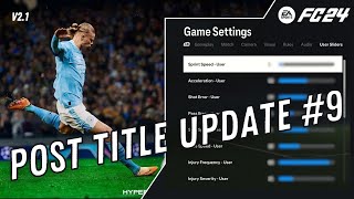 DO THIS To FIX What EA Broke  REALISTIC EA FC 24 CAREER MODE SLIDERS V21 [upl. by Uba]