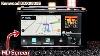 Kenwood DDX9905S  675quot CAPACITIVE HD SCREEN [upl. by Heimer533]