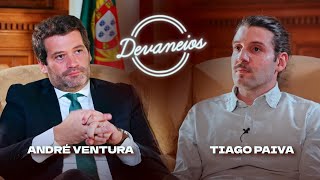 TIAGO PAIVA entrevista ANDRÉ VENTURA  Devaneios [upl. by Jacobine]