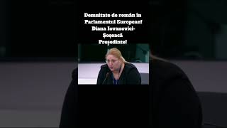 Diana Șoșoacă a plecat de urgență la Bruxelles pentru a cere ajutoare pentru sinistrații din Galați [upl. by Pandich]