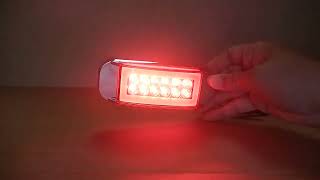 Red led side marker lights，clearance light [upl. by Ssidnac]