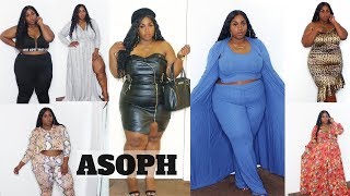 BACK WITH THAT HOT FIYAH NEW PLUS SIZE FASHION BRAND  ASOPH [upl. by Puiia]