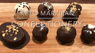 Keto  Marzipan Confectionery 🤤🤤🤤 keto ketodesserts ketomarzipan confectionery [upl. by Eatnwahs226]