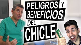 EL CHICLE Y LOS DIENTES ✔️ ¿Es bueno masticar chicle sin azúcar ¿Es malo para los dientes Dentista [upl. by Eibob]