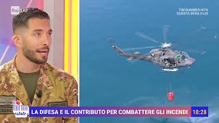 Uno Mattina  Aviazione Esercito  intervista a Patrick Cardaioli [upl. by Aicilec]