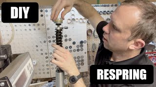 How To Change Fork Springs Open Chamber [upl. by Hadria292]