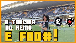 ESSA TORCIDA FEZ UMA FESTA SURREAL CLUBE DO REMO 2 X 1 BOTAFOGOPB VLOG [upl. by Noret508]