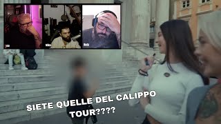 Reagiamo al video Calippo tour  tappa a Genova con Mediaset [upl. by Idelia]