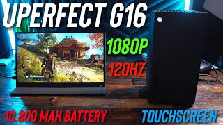 Uperfect G16 Portable Monitor Review  A Portable Monitor Thats Actually Portable [upl. by Dulciana]