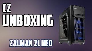 Zalman Z1 neo Unboxing and review CZ [upl. by Elliven]