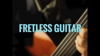 Fretless Guitar  Buzz Gravelle  Sundar Study No 1 [upl. by Esilehc400]