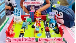 Dengue Awareness school project 2023Prevention of Mosquito Diseases model of awareness dengue [upl. by Epilif]