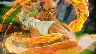 Street Fighter V Arcade Edition  Sagat SF1 Playthrough [upl. by Johnstone140]