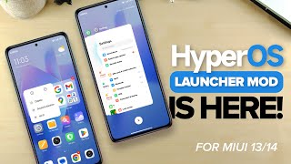 HyperOS Launcher MOD IS HERE [upl. by Naleag]