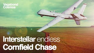 Interstellar Soundtrack Zimmer Cornfield Chase Endless Loop with Drone Video interstellar time [upl. by Mandie]