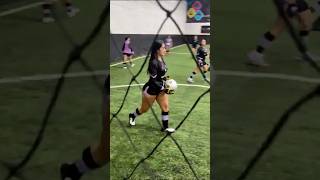 Goalie Scores on Goalie 😍 shorts [upl. by Fachan]