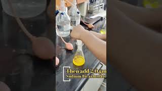 Standardization of sodium thiosulfate in just 2 minutes chemistry science iodometric titration [upl. by Madden]