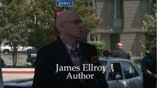 James Ellroy Speaks at Ian Campbell Memorial Sign Ceremony [upl. by Llerdna]