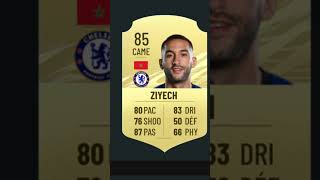 HAKIM ZIYECH FIFA ÉVOLUTION CARDE football fifa psg edit soccer fifacard maroc [upl. by Chilton]