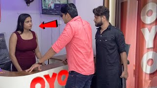 Proposing to lady OYO Manager  Sumit Cool dubey  Prayagraj [upl. by Godden]