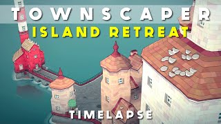 Townscaper Island Retreat timelapse [upl. by Esirahs935]