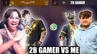 2b Gamer vs Laka Gamer😬 My hater challenge me for 1 vs 1  Garena free fire [upl. by Melentha870]