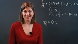 What Is the Difference Between a Repeating Decimal Number and a Termin  Fractions amp Percentages [upl. by Beverley]