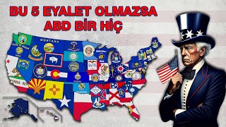 Amerika Birleşik Devletlerinin En Önemli 5 Eyaleti [upl. by Soane]