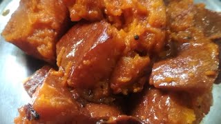 Pumpkin curry in Tamil  பூசணிக்காய் பொறியல்  Pumpkin poriyal seivathu eppadi  Arasanikai poriyal [upl. by Borlase439]