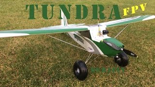 Hobbyking Durafly Tundra FPV action [upl. by Nedac]